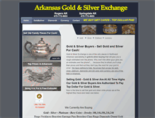 Tablet Screenshot of gold-silver-buyer.net